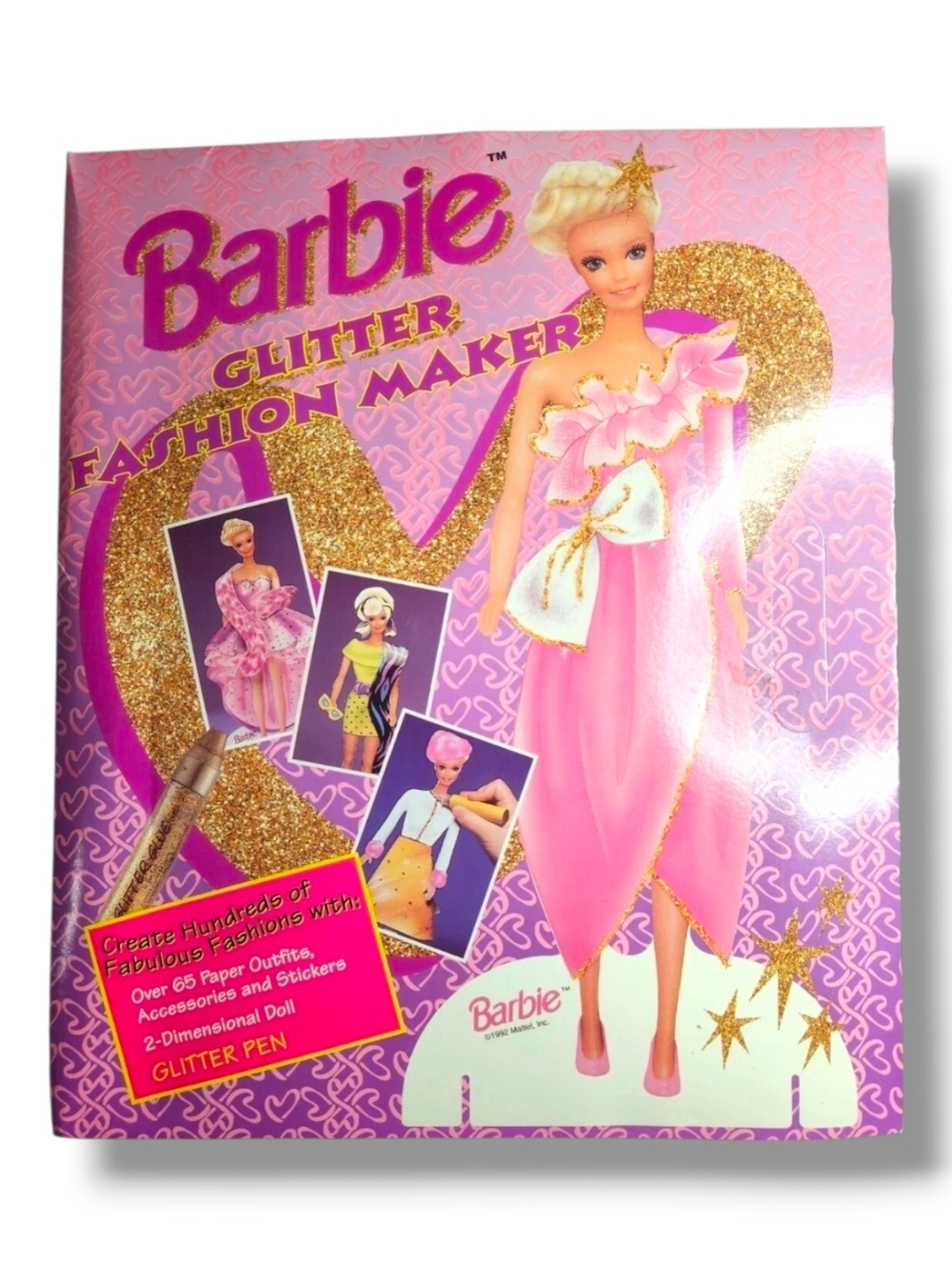 1992 Barbie Glitter Fashion Maker